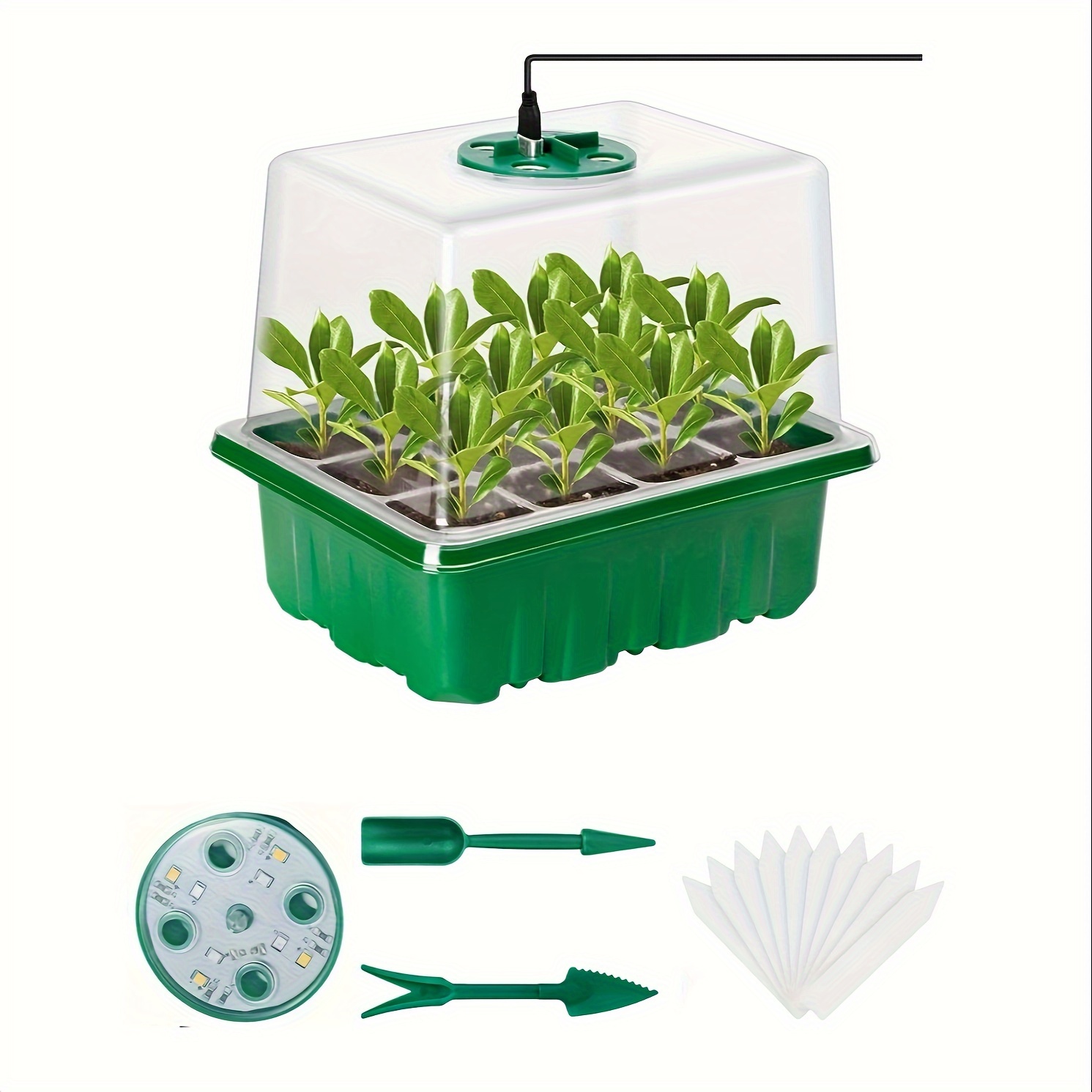 Humidity Dome Kit - مجموعة بدء زراعة الشتلات - 1/2/3