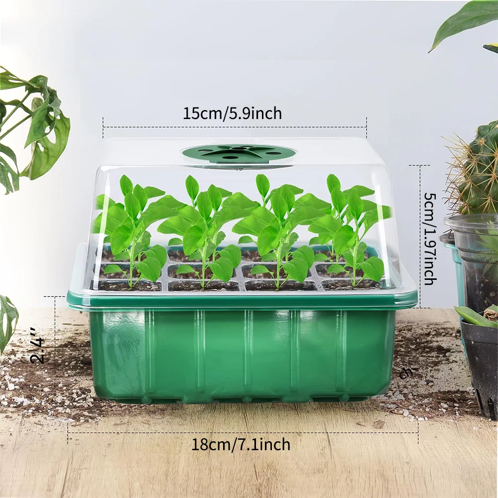 صينية زراعة البذور مع مجموعة إ - مراجعة Humidity Dome Kit وسعره
