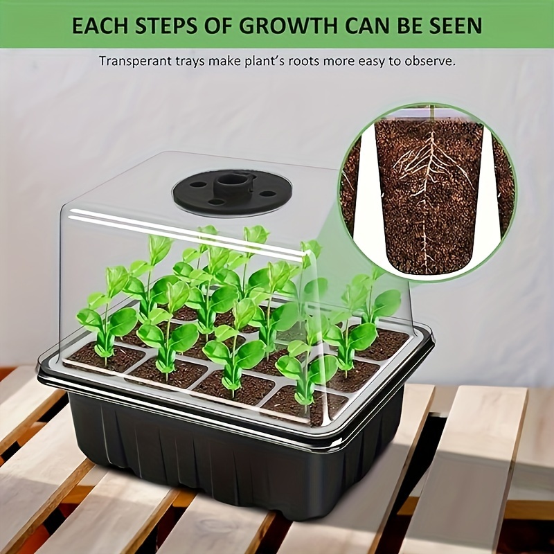مجموعة بدء زراعة الشتلات - 1/2 - مراجعة Humidity Dome Kit وسعره